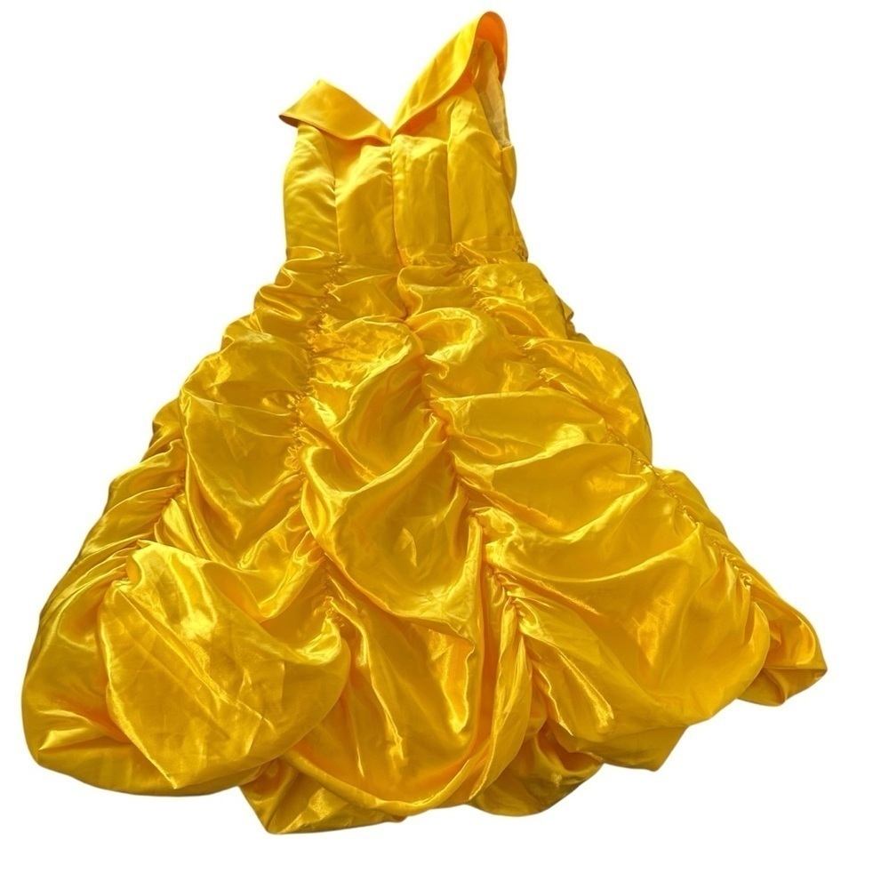 Kids Yellow Princess Costume Dress - Picture 2 of 5